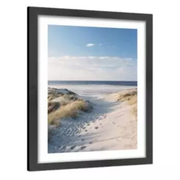 Картина в раме PosterMarket Дюны, 30х40 см