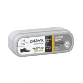 Губка для обуви Damavik Super Shine, с пропиткой, бесцветная