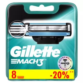 кассеты для станка GILLETTE Mach3
