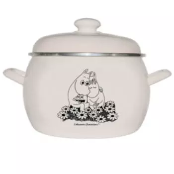 Кастрюля Hitt Moomin Романтика, 5 л, эмаль