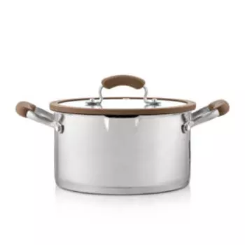 Кастрюля с крышкой Esprado Sense, 3.3 л, 20 см, нерж. сталь