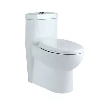 Унитаз-моноблок Jaquar Solo SLS-WHT-6851S110PP с крышкой микролифт