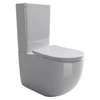 Унитаз напольный Ceramica Nova Metropol CN4001 с сиденьем микролифт, белый
