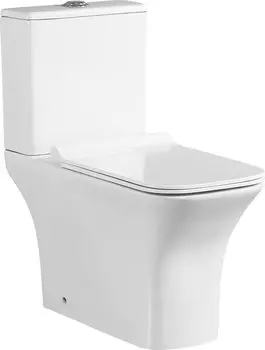 Унитаз напольный SantiLine SL-5023 с бачком, белый
