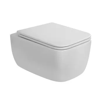 Унитаз подвесной BelBagno Luce BB076CH-TOR/SC белый, с крышкой микролифт