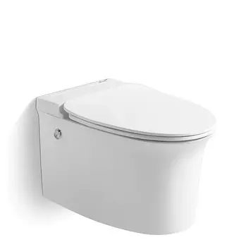 Унитаз подвесной импульсный Ceruttispa Nautilus Aria Pulse CT10195 безободковый, с сиденьем микролифт, белый
