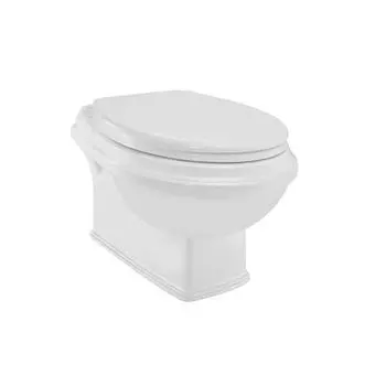 Унитаз подвесной Jaquar Queens Prime QPS-WHT-7953UFPM с крышкой микролифт