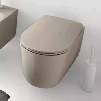 Унитаз подвесной Kerasan Nolita 531481 бежевый