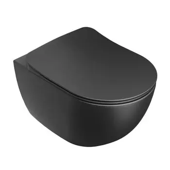 Унитаз подвесной Ravak Chrome X01794 черный
