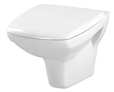 Унитаз Cersanit Carina New Clean On S-MZ-CARINA-COn-DL-w с крышкой