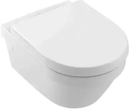 Унитаз подвесной Villeroy&Boch Architectura 4694HR01, с крышкой-сиденьем, цвет Альпийский белый