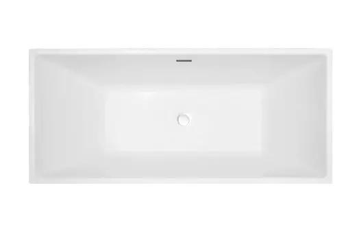 Ванна акриловая Abber 170x80 AB9224-1.7 белая с каркасом в комплекте
