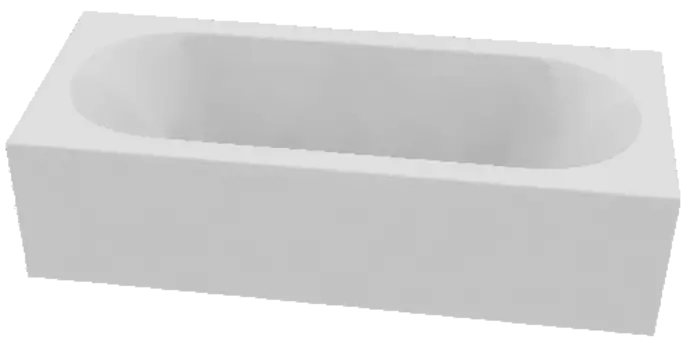 Ванна акриловая C-bath Cora CBQ001001 170х70