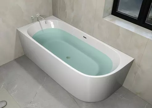 Ванна акриловая Ceruttispa Ami 170x75 CT10090 левая, белая