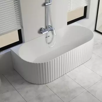 Ванна акриловая Ceruttispa CEZA'S W 170х80 CT9765 отдельностоящая, белая
