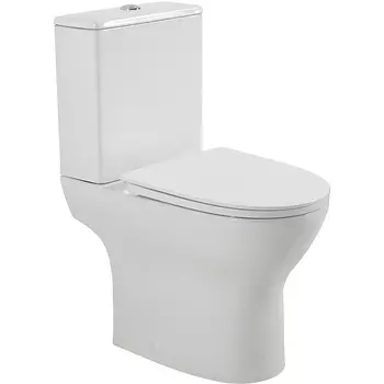 Унитаз-компакт BelBagno Lounge BB045CPR белый без сиденья