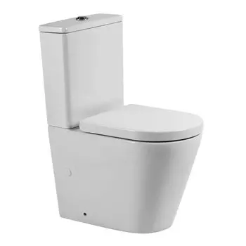 Унитаз-компакт BelBagno Tornado Flay-Tor BB2149CP-TOR белый, с крышкой микролифт, с бачком