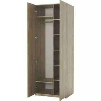 Шкаф комбинированный Шарм-Дизайн ДОК-2 80х60 дуб сонома