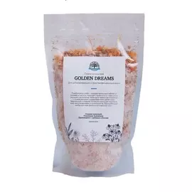 Смесь соли и трав для ванн Salt of the Earth golden dreams 400 г