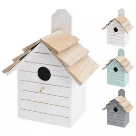 Скворечник деревянный Koopman Garden 16х22х11 см в ассортименте