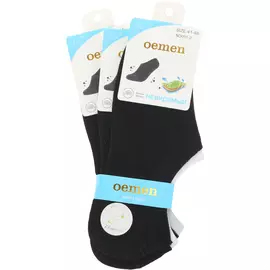 Следки мужские Oemen силикон, 3 шт в ассортименте