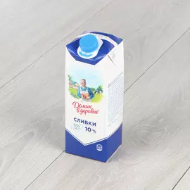 Сливки Домик в деревне 10% 750 г