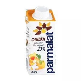 Сливки Parmalat для соуса стерилизованные 23% 200 мл