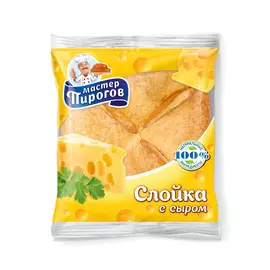 Слойка Мастер Пирогов с сыром 70 г