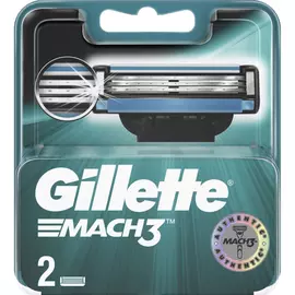 Сменные кассеты для бритья Gillette Mach3 2 шт