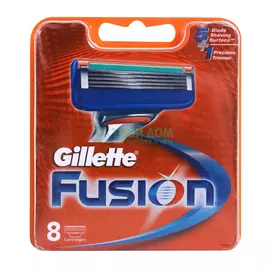 Сменные кассеты для станка Gillette Fusion 8шт