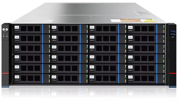 Серверная платформа SNR SNR-SR4224RS 4U, Scalable, DDR4, 24xHDD, резервируемый БП