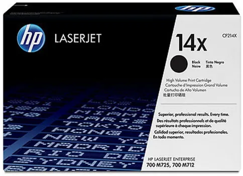 Картридж HP 14X CF214X для LaserJet 700 MFP M712, черный