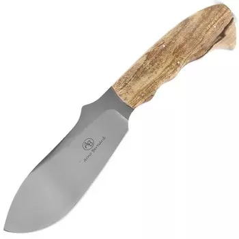 Нож с фиксированным клинком Arno Bernard Rhino, сталь N690, рукоять Spalted Maple