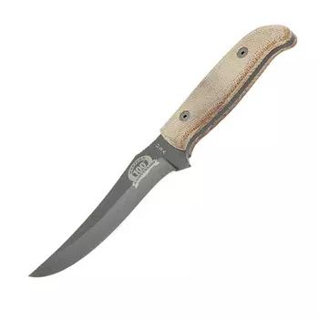 Нож с фиксированным клинком Camillus Western Skinner, сталь 1095 Carbon Steel, рукоять Микарта