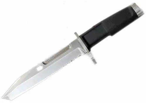 Нож с фиксированным клинком Extrema Ratio Fulcrum Civilian Bayonet Satin, сталь Bhler N690, рукоять пластик