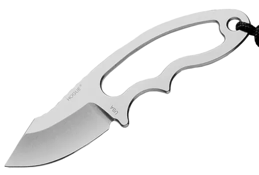 Нож с фиксированным клинком Hogue EX-F03 Neck Knife, HG/35159TFSR, Stone-Tumbled, сталь 154CM