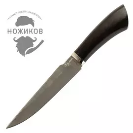 Нож Пума, сталь булат, граб