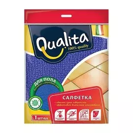 Салфетка для пола Qualita из микрофибры