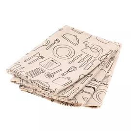 Салфетки кухонные Homelines textiles 40x40см cream 4шт/набор