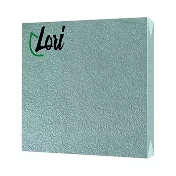 Салфетки Lori Comfort бумажные Нефрит 2х-слойные 33х33 см, 16 шт