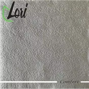 Салфетки Lori Comfort бумажные серебро 2х-слойные 33х33 см, 16 шт