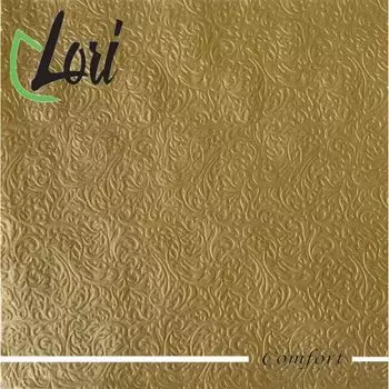 Салфетки Lori Comfort бумажные золото 2х-слойные 33х33 см, 16 шт