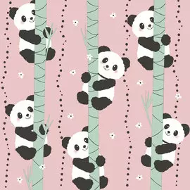 Салфетки Paper+Design Climbing pandas 3-сл 33х33 см 20 шт