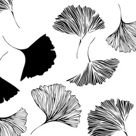 Салфетки Paper+Design Ginko 3-сл 33х33 см 20 шт