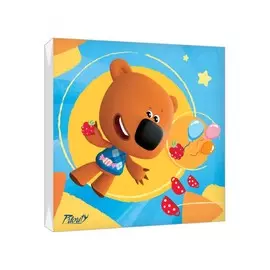 Салфетки PrioritY Мимимишки 3-х слойные 12 шт