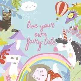 Салфетки трехслойные Paper+Design Fairytale 33х33 см 20 шт