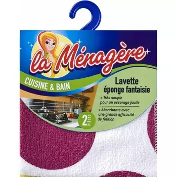 Салфетка Menatex для кухни 32x32см микрофибра 2шт