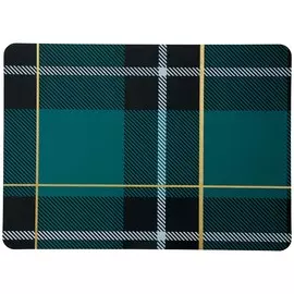 Салфетка под посуду Asa selection tartan petrol 46x33 см