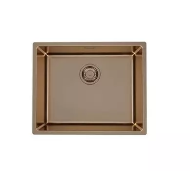 Кухонная мойка Alveus Kombino 50 Monarch Copper SAT 542X442X195 F/S нержавеющая сталь, с выпуском (1120903)