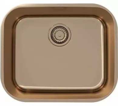 Кухонная мойка Alveus Variant Monarch 10 Copper 480х400х180 нержавеющая сталь, с выпуском, без сифон (1113580)